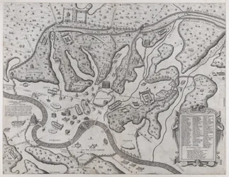 Speculum Romanae Magnificentiae: Oud Rome en zijn Heuvels, vanaf het Westen