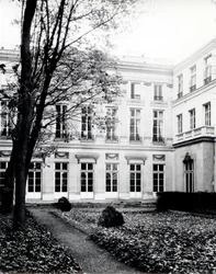 Maison Alexandre, gevel aan de tuin (16, rue de la ville l