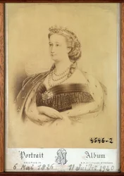 Portret van keizerin Engenie