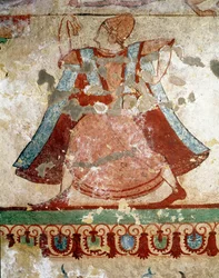 Danser met lange tuniek (Detail)