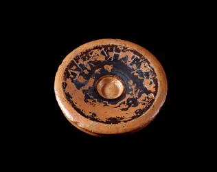 Etruskische beschaving: terracotta snijfragment gewijd aan de godin Demeter 550-530 v.Chr. - Uit Gravisca, Italië