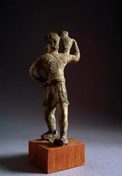 Etruskische beschaving: offergever - Bronzen sculptuur, 3e - 2e eeuw v.Chr.