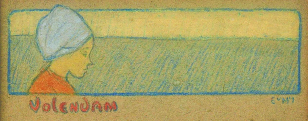 Volendam Postkarte
