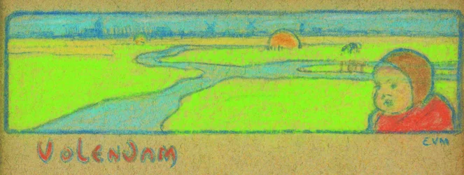 Volendam Postkarte