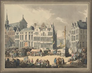 Place de Meir in Antwerpen, 1797
