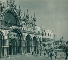 Basiliek van San Marco, Venetië, Italië, 1927