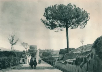 De Via Appia, Rome, Italië, 1927