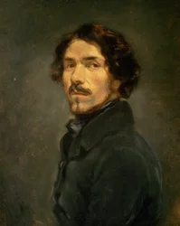 Zelfportret ... (schilderij op doek)