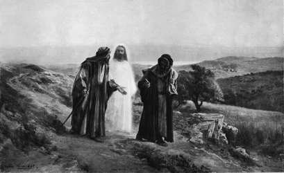 Discipelen in Emmaüs, c1905
