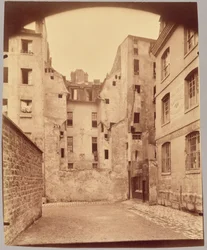 Doodlopende straat du Bœuf, rue Valette