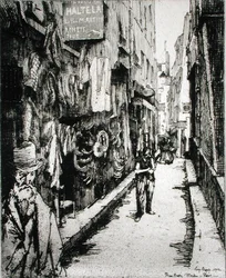 Parijse straat, uit 