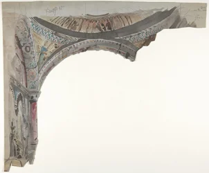 Ontwerp voor een decor in de Opéra, Parijs