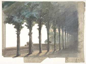 Ontwerp voor een Decor op de Opéra, Parijs