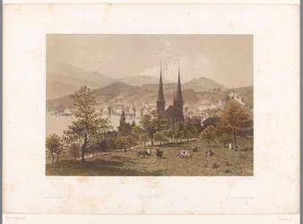 Zicht op Luzern