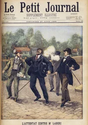 Aanslag op Fernand Labori, een van de advocaten die Alfred Dreyfus verdedigde bij zijn tweede krijgsraad in Rennes 