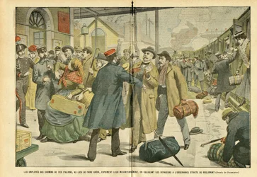 Illustratie van Eugene Damblans (1865-1945) in Le Pelerin
