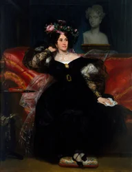 Portret van Madame Jules-Antoine Droz, 1833