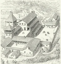 Merovingisch koninklijk paleis