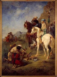 Valkenjacht in Algerije: de prooi