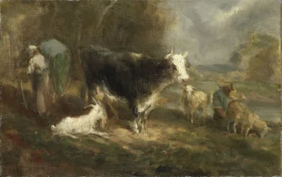 Boerderij met vee