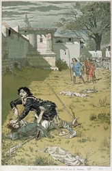 Een gerechtelijk duel in Merovingische tijden, 1888