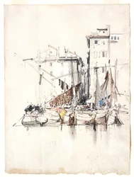 Aan zee - Vissersdorp