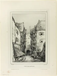 Uitzicht op Rouen