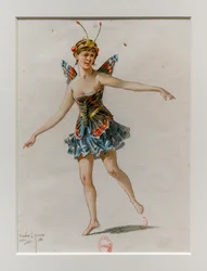 De Korrigane. Ballet van Charles-Marie Widor, kostuumontwerp