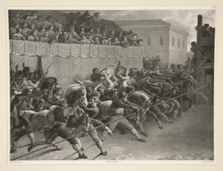 Le Départ pour la course