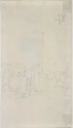 Bretonse vrouwen op het strand