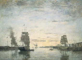 Ingang tot de haven, Le Havre