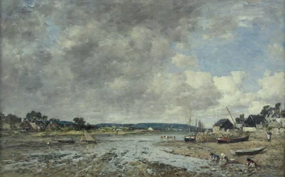 Landschap met wasvrouwen, 1873