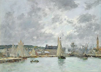 Haven van Trouville, 1880