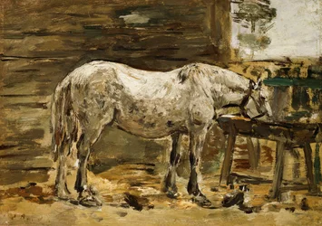 Witte Paard bij de Drinkbak, c.1885-90