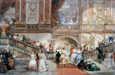Bal in het Hotel de Ville, 1860