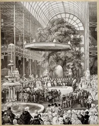 Opening van de Wereldtentoonstelling van 1851 in Londen door Lami
