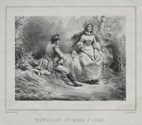 Schilderachtige Zichten van Schotland: Waverly en Miss Flora