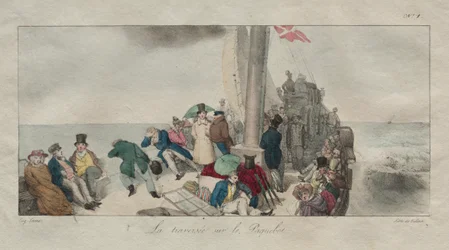 Souvenirs van Londen: Oversteken op de pakketboot