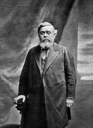 Armand Fallieres (1841-1932) president van de Franse senaat in 1899-1906 en daarna president van de Franse republiek in 1906-1913
