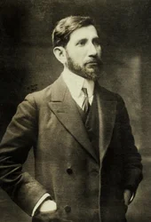 Portret van Charles Maurras (foto)