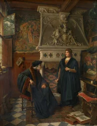 Erasmus en Quentin Matsys