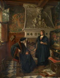 Erasmus en Quinten Massijs