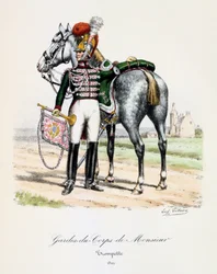 Gardes-du-Corps de Monsieur, Trompetter