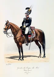 Gardes-du-Corps de Roi, Major-Général petite tenue