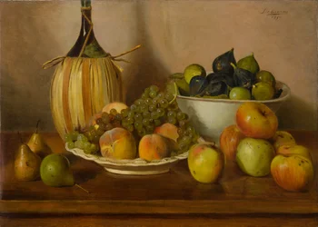 Stilleven met fruit
