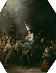 Veroordeeld door de inquisitie, ca. 1860