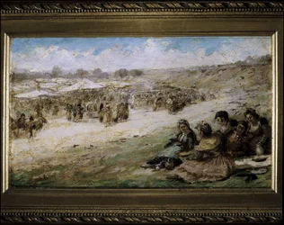 De weide van San Isidro in Madrid