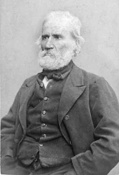 Louis Auguste Blanqui. 1805-1881. Socialistisch theoreticus en politicus. Borstbeeld. Stadspak