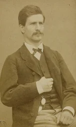 Portret van Rossel Louis, (bekend als Randal), (1844-1871), (officier, lid van de Commune, neergeschoten)