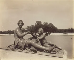 Versailles, hoek van het park, 1901